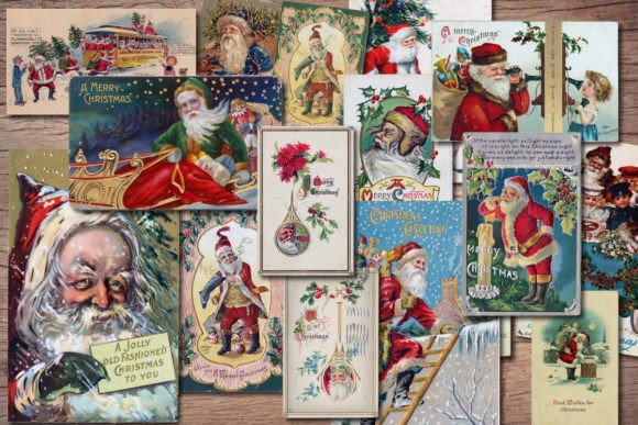30 Vintage Santa Claus Graphics: A Practical Evaluation