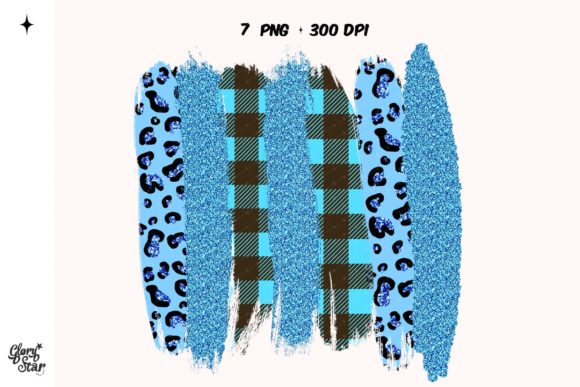 Blue Leopard Brush Strokes: A Practical Review for Digital Designers