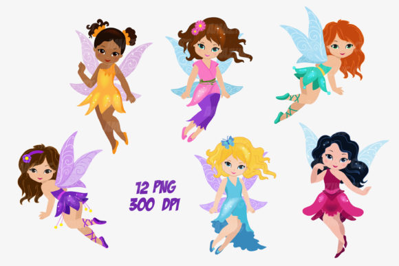 Cute Fairies Fairy Clipart for Creative Projects