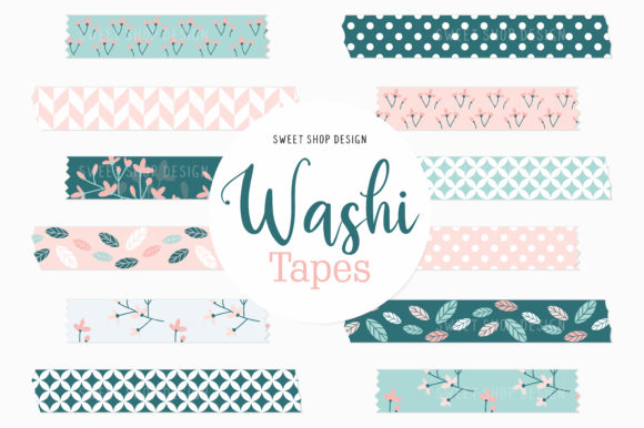 Digital Washi Tape Blue Pink Floral: A Practical Evaluation for Designers and Crafters