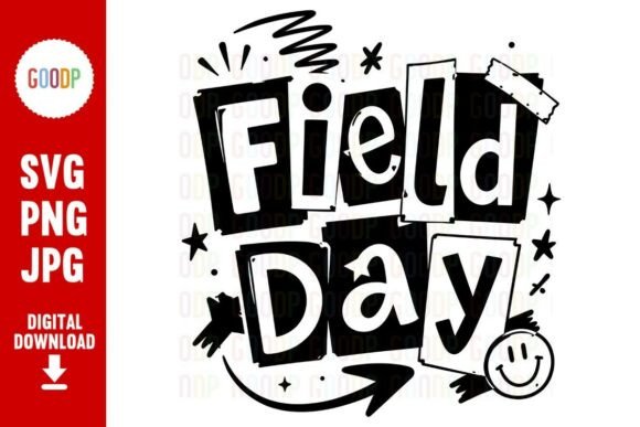 Field Day Retro School SVG: A Must-Have for School Spirit Projects