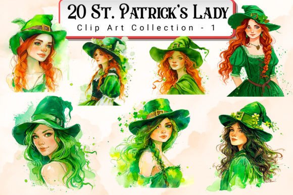 St. Patrick's Lady Clipart Bundle: A Creative Resource Guide