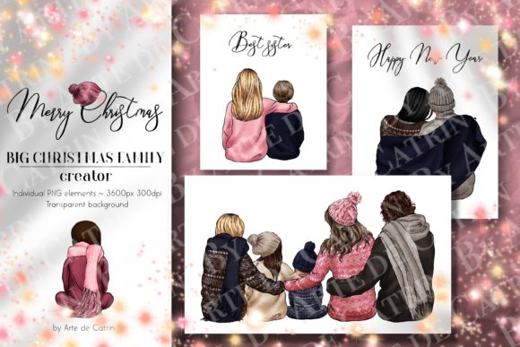 Unlocking Holiday Creativity: The Big Christmas Family Creator Clipart Collection